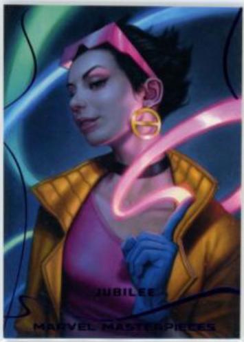 Jubilee [Purple Foil] #12 Marvel 2022 Masterpieces