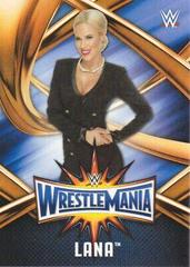 Lana #WMR-46 Wrestling Cards 2017 Topps WWE Road To Wrestlemania 33 Roster Prices