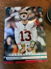Brock Purdy [Holo Teal] #PH-36 Football Cards 2022 Panini Chronicles Photogenic Prices