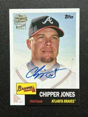Chipper Jones Baseball Cards 2022 Topps Archives 1953 Fan Favorites Autographs Prices