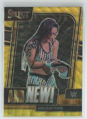 Roxanne Perez [Gold Wave] #4 Wrestling Cards 2023 Panini Select WWE And NEW Prices