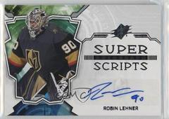 Robin Lehner #SS-RL Hockey Cards 2022 SPx Superscripts Autographs Prices