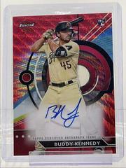 Buddy Kennedy [Red Wave] #FA-BKE Baseball Cards 2023 Topps Finest Autographs Prices