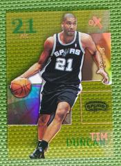 Tim Duncan [Future] #15 Basketball Cards 2003 Fleer E-X Prices