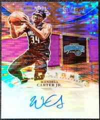 Wendell Carter Jr. [Neon Purple Pulsar] #IFS-WCJ Basketball Cards 2022 Panini Select In Flight Signatures Prices