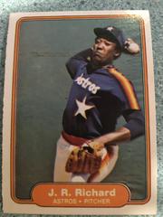 J. R. Richard #226 Baseball Cards 1982 Fleer Prices