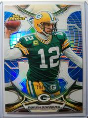 Aaron Rodgers [Blue Refractor] #1 Football Cards 2015 Topps Finest Prices
