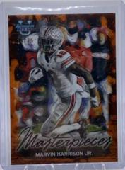 Marvin Harrison Jr. [Orange] #BM-4 Football Cards 2023 Bowman's Best University Masterpieces Prices