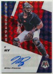 Mike Piazza [Choice Fusion] #AM-MP Baseball Cards 2021 Panini Mosaic Autographs Prices