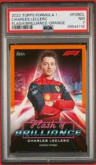 Charles Leclerc [Orange] #FOB-CL Racing Cards 2022 Topps Formula 1 Flash of Brilliance Prices