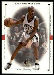 Stephon Marbury #54 Basketball Cards 1998 SP Authentic Prices