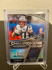 Rob Gronkowski [Hyper] #CG-RGR Football Cards 2022 Panini Spectra Championship Gear Prices
