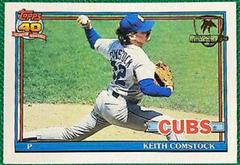 Keith Comstock #337 Baseball Cards 1991 Topps Desert Shield Prices