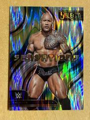 The Rock [Flash] #6 Wrestling Cards 2023 Panini Select WWE Sensations Prices