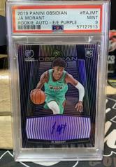 Ja Morant [Electric Etch Purple] Basketball Cards 2019 Panini Obsidian Rookie Autographs Prices