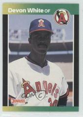 Devon White #27 Baseball Cards 1989 Donruss Prices
