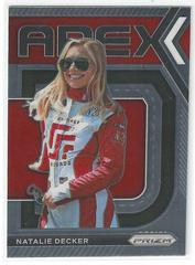 Natalie Decker #A9 Racing Cards 2021 Panini Prizm Apex Prices