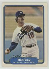 Ron Cey #3 Baseball Cards 1982 Fleer Prices