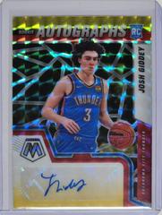 Josh Giddey [Choice Red Yellow] Basketball Cards 2021 Panini Mosaic Rookie Autographs Prices