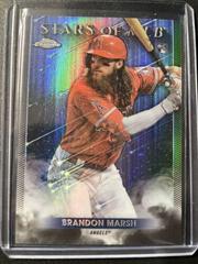 Brandon Marsh [Black] #SMLBC-62 Baseball Cards 2022 Topps Update Stars of MLB Chrome Prices
