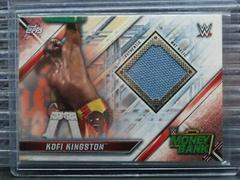 Kofi Kingston Wrestling Cards 2019 Topps WWE Money in the Bank Mat Relics Prices