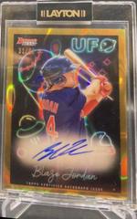 Blaze Jordan [Lava] Baseball Cards 2022 Bowman's Best UFO Autographs Prices