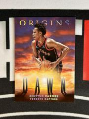 Scottie Barnes #25 Basketball Cards 2022 Panini Origins Dawn Prices