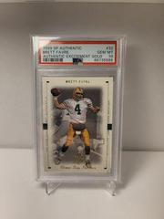 Brett Favre [Excitement Gold] #32 Football Cards 1999 SP Authentic Prices
