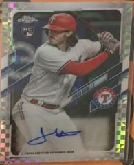 Jonah Heim [Xfractor] #CUSA-JHE Baseball Cards 2021 Topps Chrome Update Autographs Prices