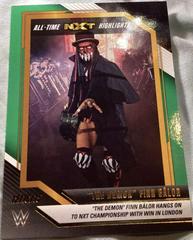 The Demon Finn Balor [Green] #19 Wrestling Cards 2022 Panini NXT WWE All Time Highlights Prices