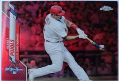 Albert Pujols [Red] #U-78 Baseball Cards 2020 Topps Chrome Update Prices