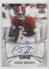 Patrick Surtain II #BA-PS2 Football Cards 2021 Leaf Draft Autograph Prices