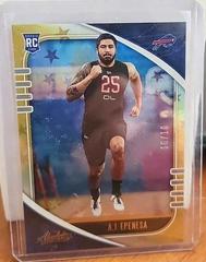 A. J. Epenesa [Spectrum Gold] #101 Football Cards 2020 Panini Absolute Prices