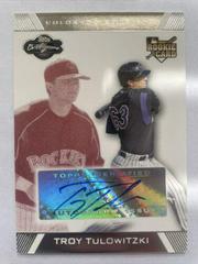 Troy Tulowitzki [Autograph] #102 Baseball Cards 2007 Topps CO Signers Prices