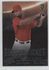 Albert Pujols [Crystal Collection] Baseball Cards 2011 Playoff Contenders Prices