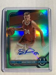 Brad Davison [Green Refractor] #BCPA-BD Basketball Cards 2021 Bowman University Chrome Autographs Prices