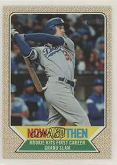 Cody Bellinger Baseball Cards 2017 Topps Heritage Now and Then Prices