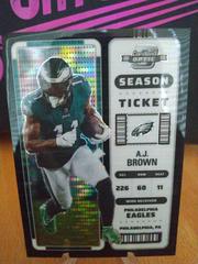 A. J. Brown [Black Pulsar] #44 Football Cards 2022 Panini Contenders Optic Prices