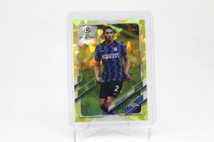 Achraf Hakimi [Yellow] Soccer Cards 2020 Topps Chrome UEFA Champions League Sapphire Prices