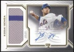 Kodai Senga Baseball Cards 2023 Topps Definitive Rookie Patch Autographs Collection Prices