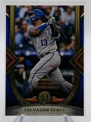 Salvador Perez [Sapphire] #6 Baseball Cards 2022 Topps Museum Collection Prices