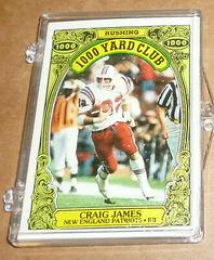 Craig James Football Cards 1986 Topps 1000 Yard Club Prices