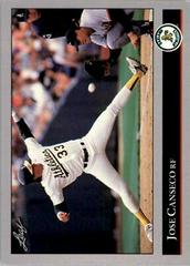 Jose Canseco #267 Baseball Cards 1992 Leaf Prices