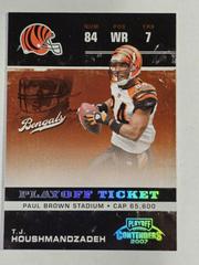 T.J. Houshmandzadeh [Playoff Ticket] #22 Football Cards 2007 Playoff Contenders Prices
