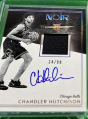 Chandler Hutchison [Patch Autograph] Basketball Cards 2018 Panini Noir Prices