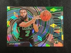Jaylen Brown [Cubic] Basketball Cards 2020 Panini Revolution Vortex Prices