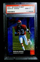 Marvin Minnis #148 Football Cards 2001 Bowman's Best Prices