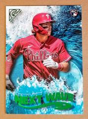 Bryson Stott [Green] Baseball Cards 2022 Topps Gallery Next Wave Prices