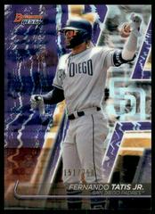 Fernando Tatis Jr. [Purple Refractor] #3 Baseball Cards 2020 Bowman's Best Prices