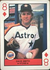 Dave Smith [Eight of Diamonds] Baseball Cards 1990 U.S. Playing Card All Stars Prices